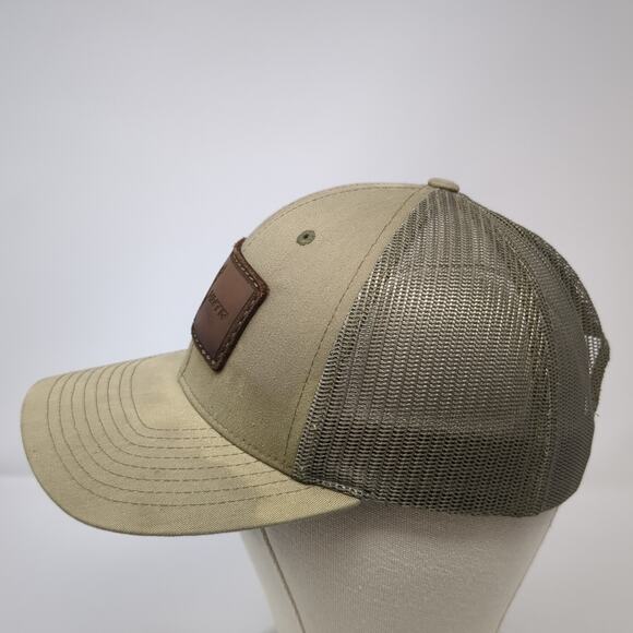 Solo Hunter Snapback Trucker Hat Green L Adjustable Embroidered Richardson - Picture 3 of 10